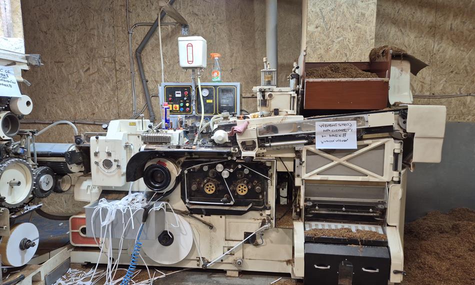 Výrobní stroj - indická výroba